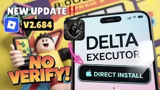 Install Delta Executor Mobile for iOS (v2.684) No Verification | Delta Executor iOS Direct Install