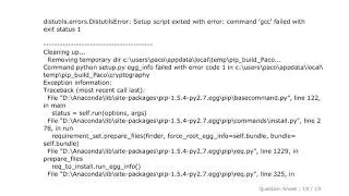 PYTHON : Failed to install Python Cryptography package with PIP and setup.py