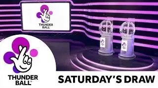 The National Lottery &lsquo;Thunderball' draw results from Saturday 24th August 2019