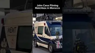 John Cena Behind The Scenes - Matchbox Filming in Morocco