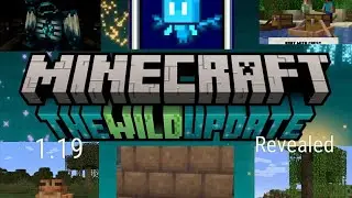 Minecraft 1.19 the wild update REVEALED deep dark the warden frogs allay winner & more minecon 2021
