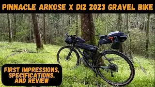 Pinnacle Arkose X Di2 2023 Gravel Bike - First Impressions, Specs, and Review!