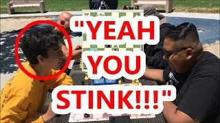 Sneaky Genius Dirty Trick Fools Big Mouth Trash Talker! Big Cesar vs Kaiski