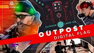 Outpost | Scenario for laser tag with digital flag