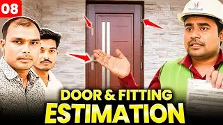 How to Calculate Door, Window & Fitting Quantity in Building Estimation | IS 1200 Explained