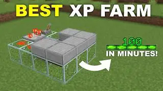 BEST XP FARM In Minecraft Bedrock 1.21+