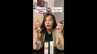 Chị KHONGCOSON Official | So s&aacute;nh Kem chống nắng Eucerin Oil Control vs Cocoon b&iacute; đao