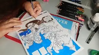 speed coloring myst&egrave;res Disney hiver