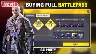 BUYING NEW SEASON 7 PREMIUM BATTLEPASS in COD Mobile | PHANTOM CURRENT | TIER 50