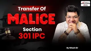 Transfer of Malice Explained |Section 301 IPC |Criminal Law Insights by Nitesh Sir #alecforjudiciary