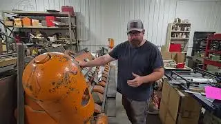 Making a bead with the sheetmetal brake.