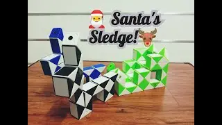 SNAKE CUBE: SANTA'S SLEDGE | Christmas Special | (72 wedges)