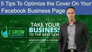 5 Facebook Business Page Tips - Cover Optimization