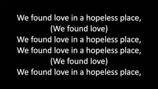Timeflies - We Found Love (Baby Maker) Lyrics