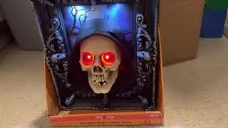 Pan Asian Creations Halloween 2020 Animated Hanging Reaper Frame (Demonstration Mode)