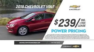 Lease a New 2019 Chevrolet Volt as low as $239 a month at Chevrolet Stevens Creek
