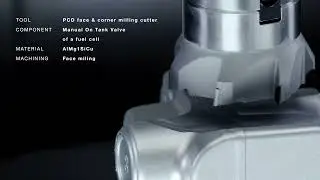 G&uuml;hring PCD face and corner milling cutter (English)