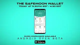 #SafeMoon - FIRST COME FIRST SERVE! 10K USERS ONLY! #SAFEMOONWALLET