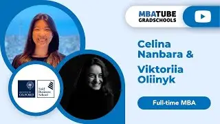 Виктория Олейник и Селина Нанбара &ndash; MBA, очная форма обучения, Бизнес-школа Саида, Оксфордский университет