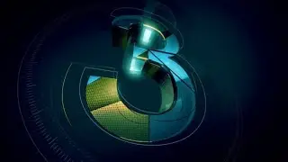 3D Countdown 10 Seconds Timer with sounds #countdown #timelapse