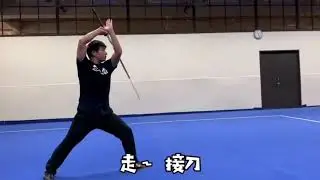 苗刀的基本刀术&mdash;推刀，云刀，点劈式