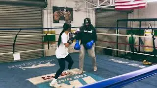 #boxing #sparring #fun boxing today round 1