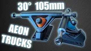 Seismic Aeon Trucks 30&deg; 105 mm - A Dream Longboard Truck - Inital impression