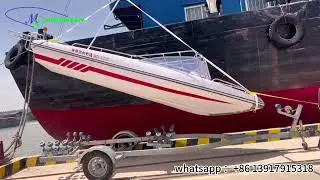 Fiberglass 5.38m open yacht. 40-60hp.| MS Shipbuilding