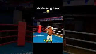 I almost got whooped 😭#vr #boxing