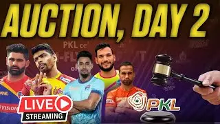 PKL 11 Auction Day 2 Live Updates: Who will get Picked in Today's Auction?