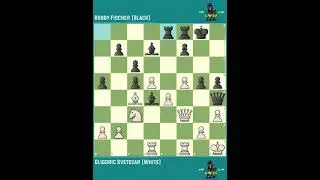 Gligoric Svetozar vs Bobby Fischer ◉ Chess Olympiad | Siegen, Germany, 1970.