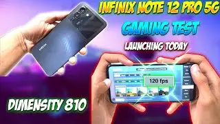 Infinix Note 12 Pro 5g Pubg Gaming Test | Infinix Note 12 Pro 5g Bgmi Graphics With Gameplay Fps