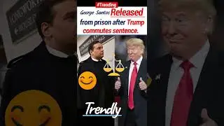 ⚖️ George Santos released from prison after Trump commutes his sentence.#GeorgeSantos