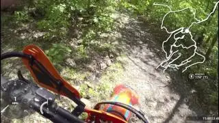 Three old friends riding Burma Rd
