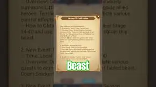 New Awakened Beast in This Patch Notes! [DB AFK Arena] #shorts #afkarena #afk #darkblaine #gaming