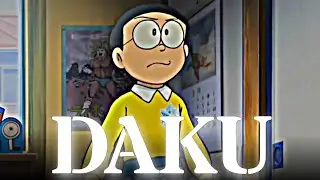 Daku 😈ft Nobita [Nobita Daku Song Status ] Daku x Nobita | Attitude 👿 Status | #nobita #Shorts