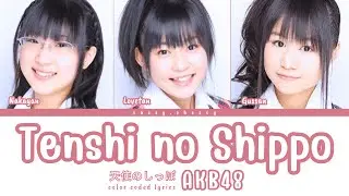 AKB48 'TENSHI NO SHIPPO' LYRICS (AKB48 '天使のしっぽ' 歌詞) | Color Coded Lyrics KAN_ROM_ENG