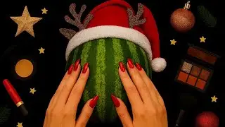 ASMR Makeup on Watermelon🫎 🍉(No Talking)