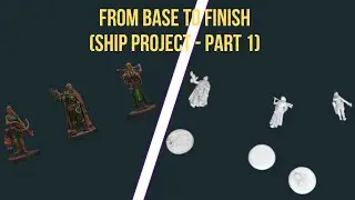 Painting the Ship Crew - Full Process (Beastmaster, Corpse Cremator& Shieldmaiden)