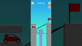 Draw Bridge puzzle level 214 #gameplay #bridge #games #draw #gaming #drawing #shorts #short #android
