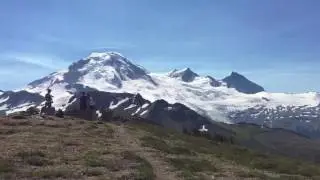 Skyline divide trail view