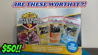 ДОСТОЙНЫЕ КОРОБКИ?! НОВЫЙ МЕГА Mystery Power Box от Meijer Эксклюзивная зимняя коробка Pokemon My...