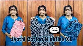 Jyothi Cotton Nighties XL || Nighty Petticoats || WhatsApp 8790041557