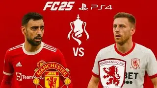 Manchester United Vs Middlesbrough | FA Cup 25/26 | Highlights