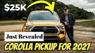 Пикап Toyota Corolla стоимостью 25 тысяч долларов разнес в пух и прах продажи Ford Maverick в 202...