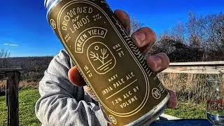 Green Yield Hazy India Pale Ale | Drowned Lands Brewery craft beer review 