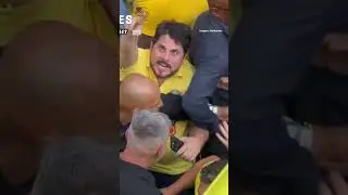 😂 Marcos do Val, senador da Swat, barrado de subir no trio el&eacute;trico no Ato de Bolsonaro na Paulista😂