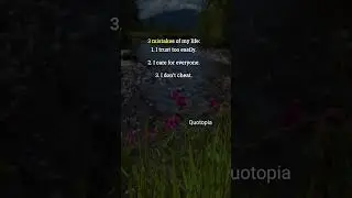 3 Life Mistakes I Made 😔💔 #LifeLessons #Trust #Quotopia