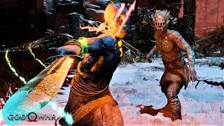 God of War - The Blades of Chaos - Hel-Walker Enemies Fight