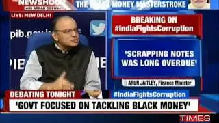 Deposits of old notes in banks : Arun Jaitley